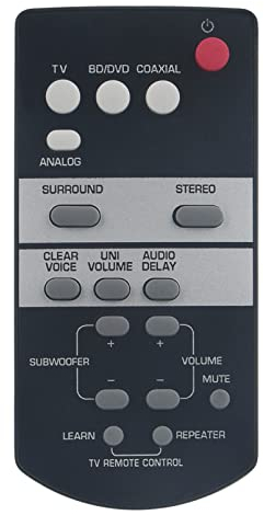 ALLIMITY FSR68 ZJ78800 Ersatz Fernbedienung passend für Yamaha Soundbar TV Speaker ATS-930 YAS-93 ATS930 YAS93 FSR68-ZJ78800