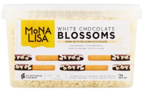 Mona Lisa White Chocolate Blossoms 1000g x 1