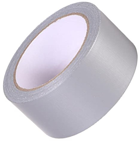 rockible Duck Tape Hochfestes, Wasserfestes Gaffer Und Kanalklebeband Zur Reparatur von Stoffen, 60mmx10m Grau