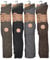 ShopMCR 3 Pairs Men's Knee High Lambs Wool Blend Socks Winter Thermal Soft Classic Chunky Heavy Duty Thick Knitted Breathable Premium Hiking Long Length Socks (6-11, 3 Pairs)
