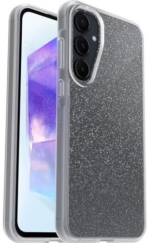 OtterBox Sleek Hülle für Samsung Galaxy A55 5G, stoßfest, sturzsicher, ultraschlank, schützende Hülle, Getestet nach Militärstandard, Stardust - Keine Einzelhandelsverpackung
