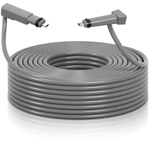 GUUGEI starlink kabel v2 (23 Meter, Plug-and-Play),Ersatzkabel für Starlink Gen2,SPX ethernet adapter v2 Schnur (1200 Mbit/s, wasserdichter Anschluss) star link Zubehör