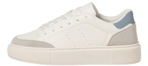 JACK & JONES Herren Jfwaspire Court Pu Sneaker Noos, White, 45 EU