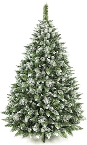 Künstlicher Weihnachtsbaum 150 cm Tannenbaum Christbaum Kiefer PVC Weihnachtsdeko AmeliaHome Lemmy