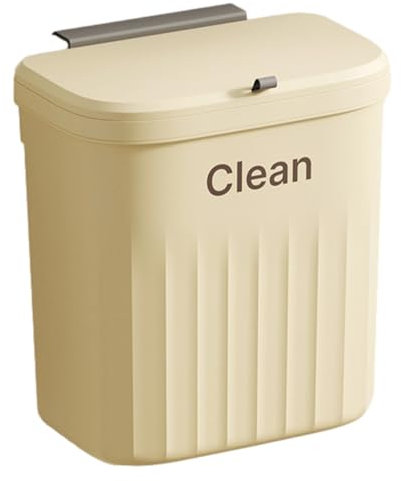 Wandmontierter Mülleimer,Wandmontierter Mülleimer mit Deckel - Müllcontainer für Badezimmer - Badezimmer-Mülleimer, an der Wand montierter hängender Mülleimer mit Deckel, schmaler Naht-Mülleimer, Toil