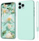 ORDA for iPhone 11 Pro Case Silicone for iPhone 11 Pro 5.8 Soft Gel Rubber Cover Ultra Slim Case Anti-Scratch Compatible with 11 Pro Mint Green