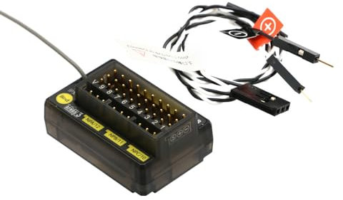 FGr12B - Receptor de 2,4 GHz y 12 canales PWM/PPM/i-Bus AFHDS3 3,5-9 V para transmisor de coche RC para control remoto Flysky PL18 NB4 NB4 Lite