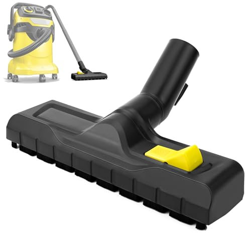 VZXZXE Bocchetta per aspirapolvere compatibile con Kärcher WD5 WD6 da 35 mm, spazzola universale per aspirapolvere
