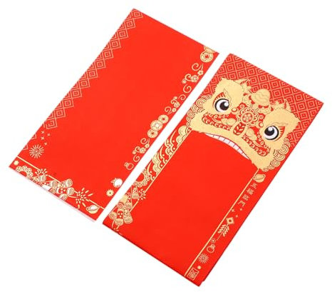 PERSELOSO 10ensembles Papier De Duilian Xuan Pour Nouvel An Chinois De Papier à De Couplet Parfait Pour Décorations De Printemps Et Événements Festifs