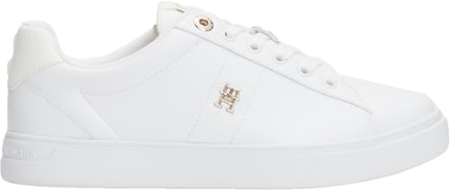 Tommy Hilfiger Fw0fw09073, Zapatillas Mujer, White (White), 38 EU