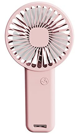 THINCAN Electric fan,Handheld Fan Portable USB Desk Fan 3 Speeds Adjustable Small Cooling Fan for, Office