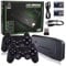 Family TV Game Console Stick – 64GB Built-in 20,000+ Retro Games, 4K HD Output, 2 Wireless Controllers, Plug & Play Classic Video Game System