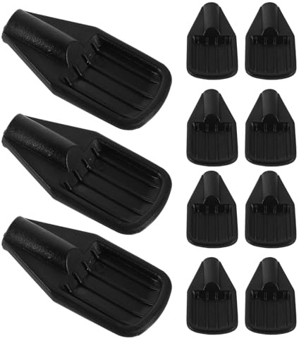 Sosoport 12 Stück Ergonomische Hebelgriffe zur Höhenverstellung für Bürostühle Universelle Ersatzteile für Drehstuhl und Relaxsessel mit Neigungssteuerung Kompatibel für Gaming