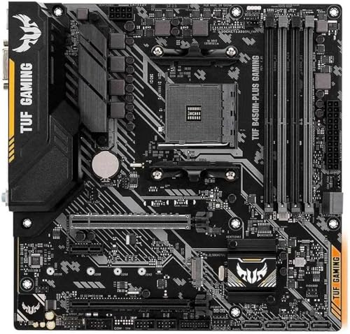motherboards Fit For ASUS B450M B450 Motherboard TUF B450M-PLUS GAMING AM4 Support Ryzen 5 5600G 5700 5300G 3900 1500 Cpus DDR4 64GB M.2 ATX