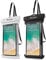 ProCase 2 Stück Wasserdicht Handyhülle,Unterwasser Hülle IPX8 Waterproof Handytasche für 6.9 iPhone 16 15 14 13 12 Pro Max/Samsung Galaxy S24 S23 Ultra S22 A54 Weiteren Smart Phone bis 7 Zoll