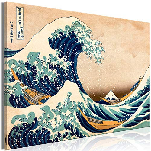 decomonkey Mega XXXL Bilder Katsushika Hokusai, 160x80 cm, 1 Teilig, Die