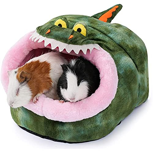 JanYoo Rattenbett Hütte Meerschweinchen Versteck Haus Kleintierzelt Zubehör Kaninchen Versteck Igluzubehör für Käfige