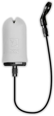 Strategy XS Soft Hangers – hochwertige Bissanzeiger fürs Angeln auf Karpfen und Raubfisch– Vielseitiger Swinger mit Gewichten und Edelstahlkugeln für alle gängigen Schnurdurchmesser (White)