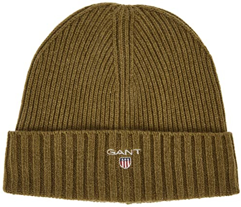 GANT Herren uniseks. Wool gevoerde Beanie M tze, AUTUMN PEAR, Einheitsgröße EU