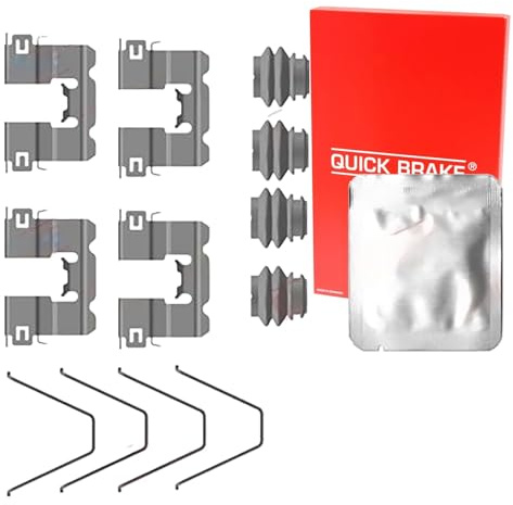QUICK BRAKE 109-0137 Zubehörsatz Scheibenbremsbelag Hinten Kompatibel mit HYUNDAI i30 Schrägheck PDE, PD, PDEN
