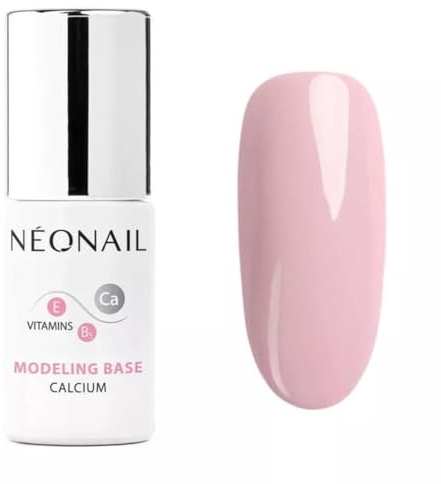 NEONAIL Semipermanent Modeling Base Calcium Neutral Pink 5ml