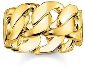 THOMAS SABO Ring Glieder gold 925 Sterlingsilber, 750 Gelbgold Vergoldung