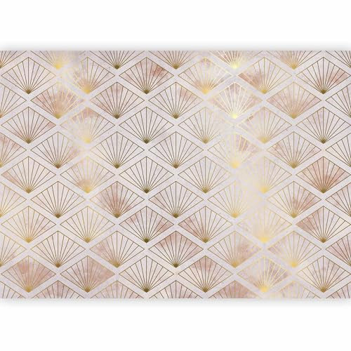 murando PREMIUM Papier peint Abstrait 350x256 cm Décoration Murale XXL Poster Tableaux Muraux Tapisserie Photo Trompe l'oeil Motifs géométriques Béton 3D f-A-10024-a-a