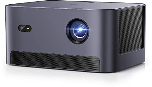 Dangbei Neo Projector mini, Smart Projector Full HD 1080P with Netflix-Licensed, Auto Focus, Auto Keystone, Dolby Sound, WiFi&Bluetooth for Mini Office Home Theatre, 26.4 x 22.6 x 21.2cm, Blue
