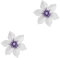 HOMSFOU 2 Stück Ornament Künstliche Blumenkunst Inspirierend Handgefertigt cm Bauernhaus Wildblumen Veranda Dekoration Clematis Halterung Wandskulpturen Sonnenblumen Dekorationen Hängende