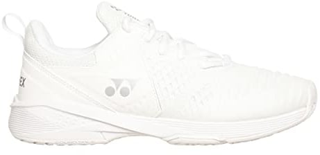 YONEX Damen Power Cushion Sonicage 3 Ac Tennisschuhe Allcourtschuh Weiß - Silber 42