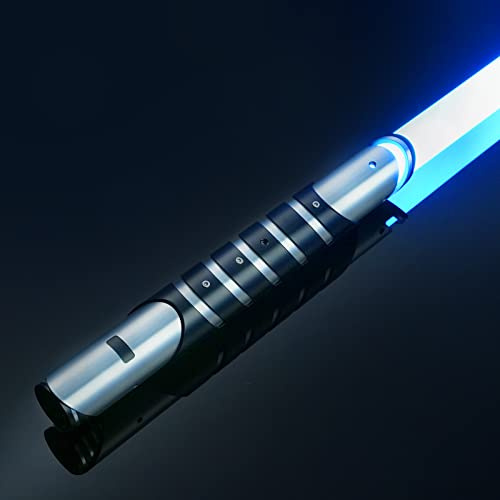 XenoSaber XRGB 3.0 Motion Control Dueling Light Saber for Adults, Sensitive Smooth Swing 16 Sound Fonts Light Saber with APP Control, Infinite Color Change, Rechargeable Aluminum Hilt