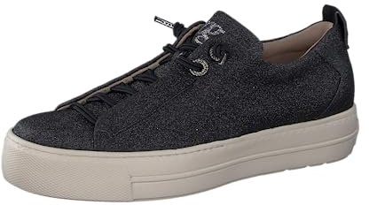 Paul Green Damen SUPER Soft Pauls, Frauen Low-Top Sneaker,Strassenschuhe,Sportschuhe,Freizeitschuhe,Turnschuhe,Laufschuhe,Schwarz (Black),35.5 EU / 3 UK