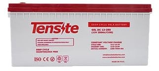 Batterie Gel 12 V 250 Ah Tensite