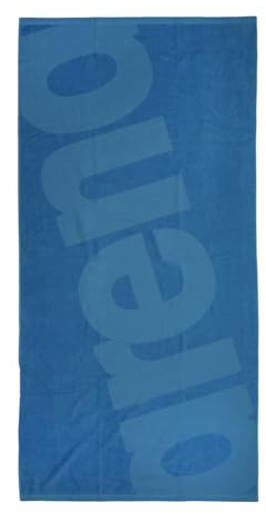 Arena Logo II Strand Handtuch, Blue Cosmo