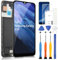 Pantalla LCD para Samsung Galaxy A50 2019 A505F A505YN A505FD A505A Pantalla Digitalizador Táctil Pantalla Asamblea con Herramientas (Negro con Marco, 6,4)