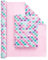 WERNNSAI Meerjungfrau Geschenkpapier – 1 Rolle 43 cm x 10 m wendbare Geburtstags Geschenkpapierrolle Junbo Rolle Meerjungfrau Geburtstagsgeschenkpapier mermaid wrapping paper single roll