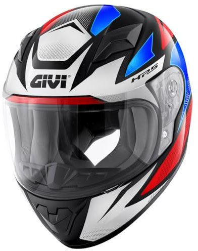 GIVI Motorradhelm für Kinder Junior Evo 4, mehrfarbig, HJ04RFWLR52, Größe JL