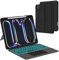 Funda con teclado para iPad Pro de 13 pulgadas M4 2024 - iluminación de 7 colores, panel táctil extraíble, magnética, funda para tablet con soporte para lápiz - 13 pulgadas M4 iPad con iluminación