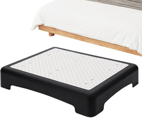 Mobility Step Stool - Non-Slip Mobility Step, Half Step Stair Riser, Portable Stair Assist For Shower, Bathtub, Car, Outdoor