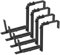 Begchy 4 soportes ajustables para jardineras (de 6 a 12,5) para macetas, jardineras, macetas, ,
