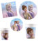 Kit Party Tavola realizzato per Disney Frozen II Wind Spirit per 8 persone (44 pezzi: 8 piatti carta Ø23cm, 8 piatti carta Ø20cm, 8 bicchieri plastica 200ml, 20 tovaglioli carta 33x33cm) (8)