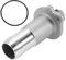 INFINAUTO Termostato De Coche Ensamblaje De Vivienda De Termostato Interno De Refrigerante De Motor No.12622316 Para Gmc Canyon 2004-2012 Aleación De Aluminio Tono Plateado Duradero