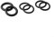 Gasket Bike O-Ring Disc Brake Replacement Rubber 8/9mm Black Hydraulic