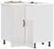 Myheimly Küchenschrank Küchenzeile,Küchenmöbel Einbauküche Schrank,Holzwerkstoff Schrank,Hochglanz-Weiß,Corner Cabinet,75.5 x 75.5 x 81.5 cm