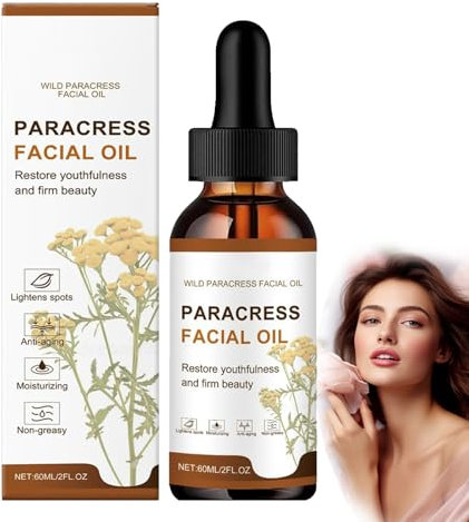 Parakresse-Gesichtsöl,Organic Anti-Aging-Gesichtsöl zur Faltenreduzierung,Intensiven Feuchtigkeitsversorgung der Haut,Moisturizing Skin,Fördern Sie die Hauterneuerung,für alle Hauttypen (1)