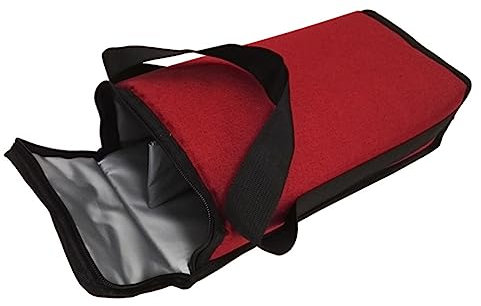 ULTECHNOVO Bolsa De para Bolsa De Oxford Compartimentos Aislante para Botellas para Botellas De Vino para Viaje