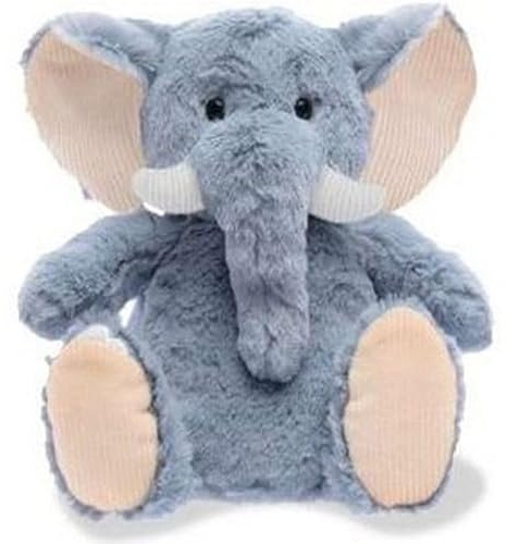 B4E Plush Animal Microwavable Tourmaline Lavender Aromatherapy Heating Pad Hotties, Soft Polyester (Elephant Hottie)