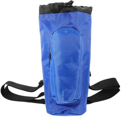 WEKAMOS Dos Porte-bouteille D'oxygène Portable à Cordon, Tissu Oxford Résistant, Dimensions 36 X 14 X 10 Cm, Support Léger et Réglable pour Petites Bouteilles D'oxygène, Voyage