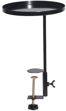 Fenster-Pflanzenregale, Pflanzenständer 31 cm, verstellbare Fensterbank-Klemmschale, rundes Metall-Fensterbank-Verlängerungs-Tablett, Fenster-Pflanzgefäß, schwebendes Regal für Pflanzen