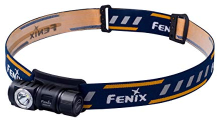 Fenix HM50R Headband Flashlight LED Black, Blue Flashlight – Flashlights (Headband Flashlight, Black, Blue, aluminium, 2 m, IP68, 1 m)